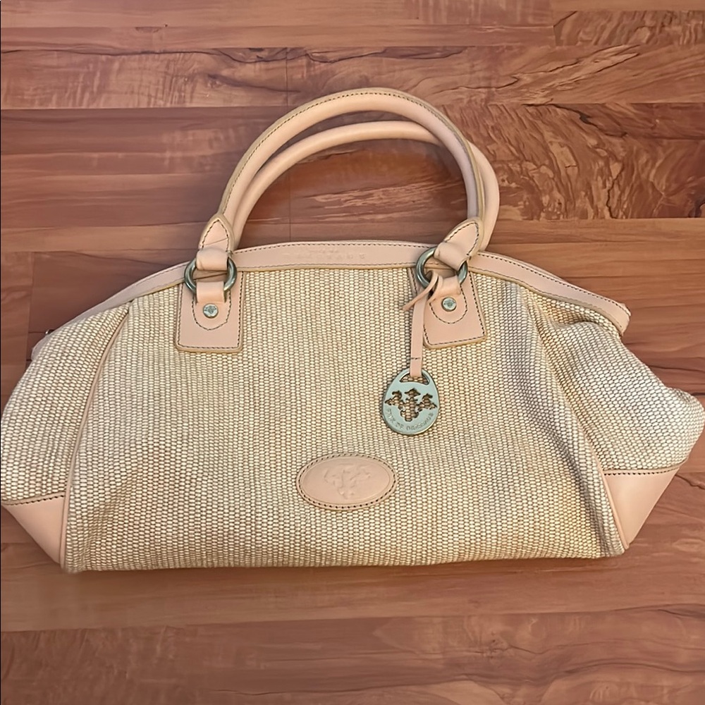 Prix de Dressage Elegant Cream and Tan Women's Bag